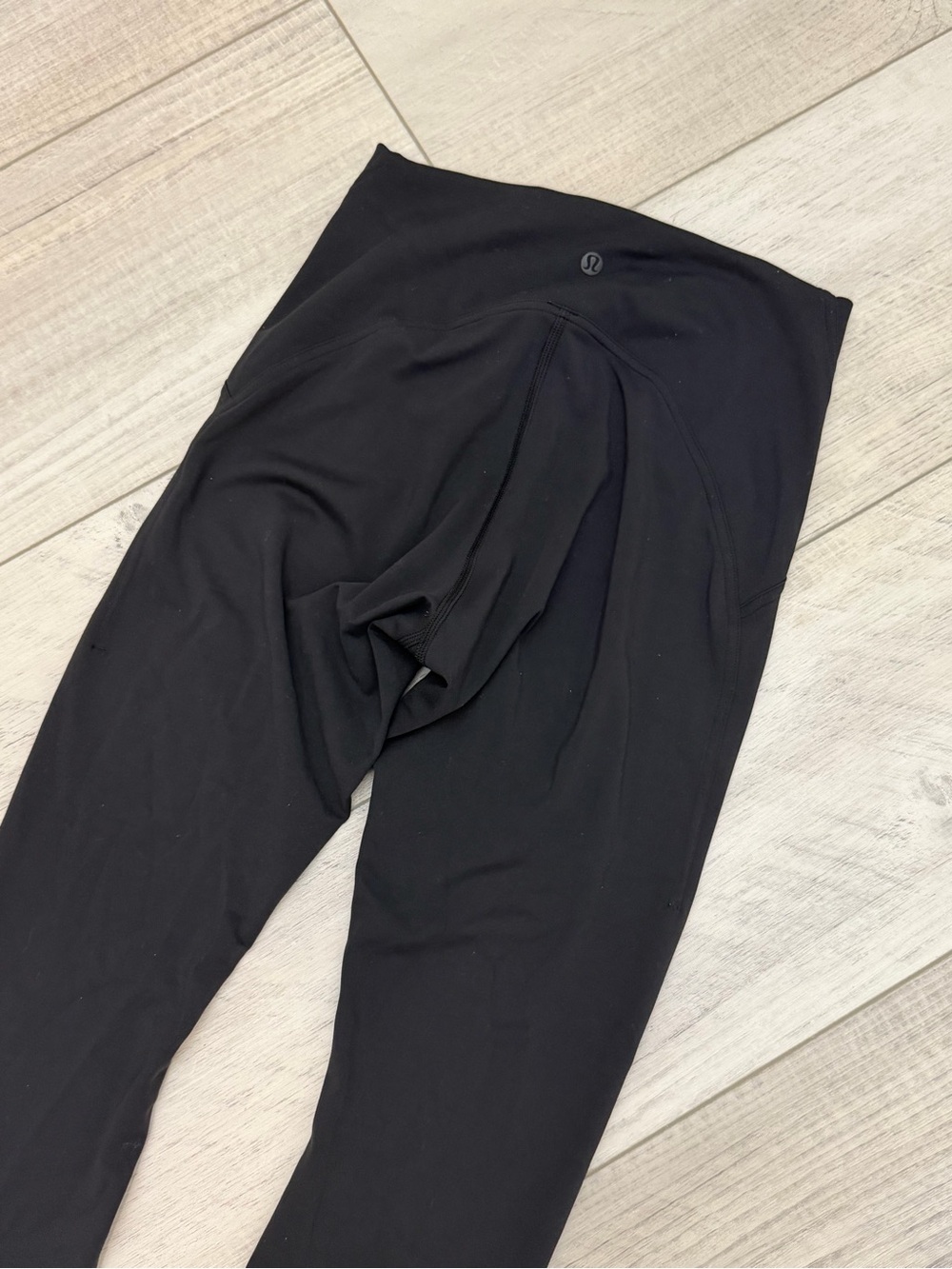 Lululemon InStill High Rise Pants Leggings Black 25” Size 6 Gym Activewear - Picture 5 of 8